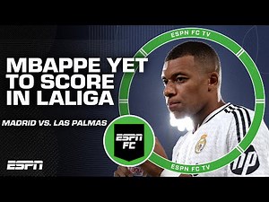 [FULL REACTION] Kylian Mbappe's struggles continue as Real Madrid DRAW with Las Palmas | ESPN FC