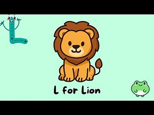 Learn Letter L with Freggo 🐸 | Lemon, Lion, Lamp | ABC for Toddlers