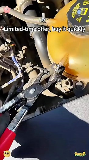 Professional Hose Clamp Kit—auto maintenance hero! Fuel line disconnect, pipe clamp functions—perfect for car repairs, must-have car accessory! 🔧🚗 🛒Shop now 👉 https://t.site/46AGnGf | Imagnaryto&XP