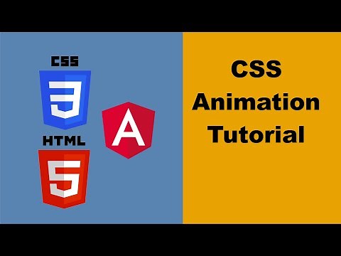 CSS Animation Tutorial with Angular