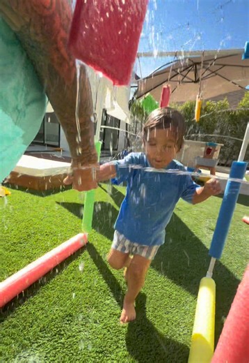 DIY Sprinkler Water Park for Kids - Easy Backyard Fun