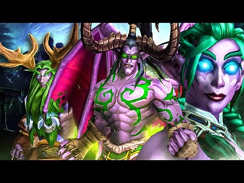 Illidan Stormrage, The Betrayer Story | Warcraft 3 - World of Warcraft Legion