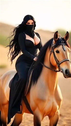 A stunning Saudi girl riding a majestic horse through the golden desert dunes. Pure elegance, pure royalty, and pure desert vibes. Beauty, power and tradition — all in one frame! #SaudiGirl #DesertRide #ArabianVibes #SaudiBeauty #HorseRiding #DesertQueen #RoyalVibes #ViralReel #ArabianHorse #GCCStyle | Hussain Hussein