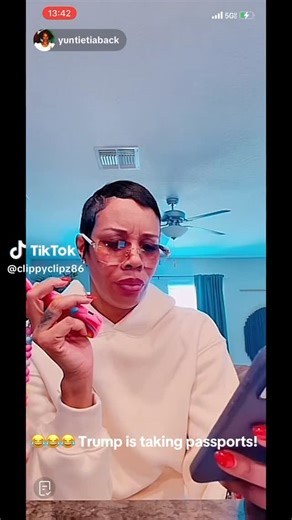 Tia Kemp on Instagram: "10 children 32yrs old…. I hope that thang 🍆 fall off! 😆💯"