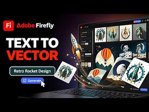 Adobe Firefly Text to Vector Tutorial for Beginners