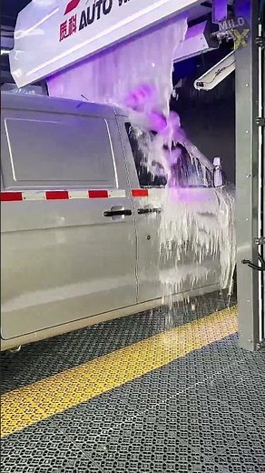 Is This the Future of Car Washing? Robotic Magic in Action! 🤖🚗✨