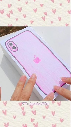 UNBOXING PAPER SQUISHY IPHONE 16 PINK! | ASMR Unboxing | Paper Iphone DIY |Janatul Fitri