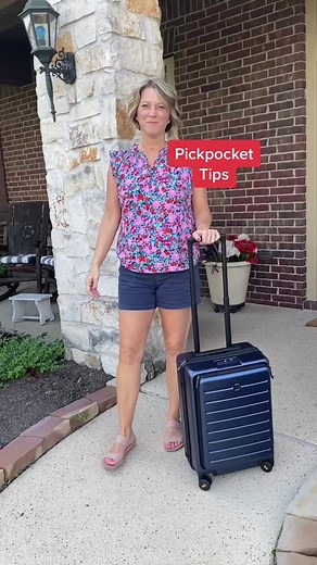 ✈️ Travel Hacks for Hiding Cash on Vacation: Hide it in a sports bra padding. Hide money inbetween Kleenexes. Hide it in an empty deodorant can. TIP: Hide cash in several places so if you get pickpocketed, you have some in another location. Got a secret hiding place for your bills? 🎥 Visit me on my YT Channel! Link in bio. 👨‍✈️ I’m a Houston pilot wife sharing tips to help you “travel the globe without a worry in the world” on YT and IG. #travelhacks #travel