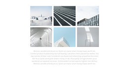 Gallery and text - Website Template by Nicepage