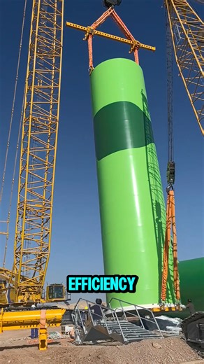 The process of assembling a wind turbine | Elmwood Studio Tv