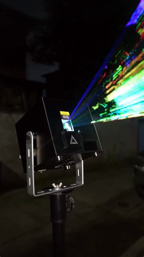 4.9K views · 896 reactions | Adding laser lights to everything around  with LaserCube it’s possible! #lasercube #lasershow #lasermapping #stagelight | Wicked Lasers | Facebook