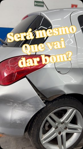 Lateral do Peugeot recuperado com sucesso!! | Funilaria-Car Automotiva