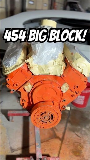Classic 454 Swap PREPPED For Fresh Red Paint! | 1991 Chevy 1500 454 Engine Swap
