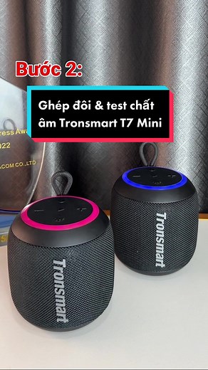 Hướng dẫn ghép đôi Tronsmart T7 Mini cho âm thanh sống động