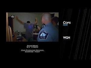 Cops WGN America split-screen credits (June 24, 2018)