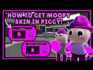 How To Unlock MOOPY Skin in PIGGY! (ALL PLUSHIE LOCATIONS)