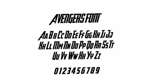 Avengers Font SVG Bundle, Superhero Alphabet Letters PNG, Avengers Cricut Cut Files, Hero Font TTF, Digital Download for Silhouette - Etsy