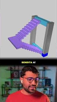 Qual será a estrutura necessária pra uma escada dessa?