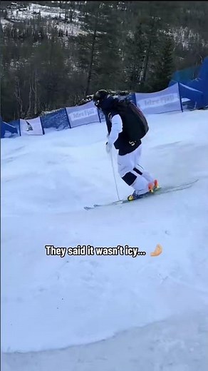 Brave enough to ski down this mogul course? 😳