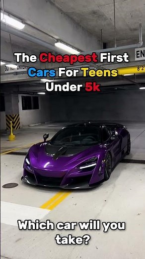 The Best First Cars For Under $5K 🔥
