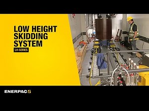 LH-Series Low Height Skidding System (Metric) | Enerpac