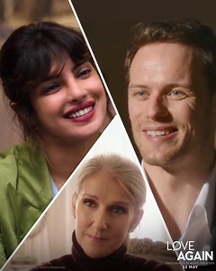 7.3K views · 108 reactions | Romance, humor, and Céline Dion – just a few reasons you should see #LoveAgainMovie!  Love Again was made for the big screen with 5 new songs from Celine Dion, starring Priyanka Chopra and Sam Heughan. This Friday exclusively in movie theaters! Get tickets Now. | Fox Film Distributors | Facebook
