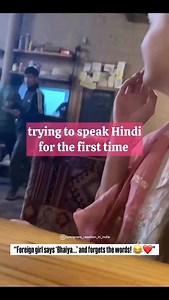 6K views · 5K reactions | “Foreign girl says ‘Bhaiya…’ and forgets...