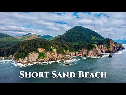 Short Sand Beach | Oswald West State Park | Drone Tour | Oregon Coast