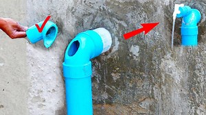 3.3K views · 104 reactions | It will surprise you how to add valve with PVC pipe in the wall #PVC #electric | Teresa Francisca | Facebook