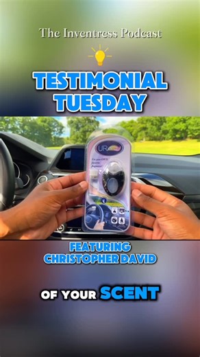 Lisa Ascolese, The Inventress on Instagram: "Testimonial Tuesday spotlighting Christopher David, founder and inventor of UrScent!🫧 Watching his vision grow into a real brand has been incredibly rewarding🎖️, and I am so proud to be part of his journey. This is what the process is ALL about...Supporting inventors who are willing to do the work and build something meaningful THE. RIGHT. WAY‼️ inventingatoz.com/book inventingatoz.com | inventorsspotlighttv.com | 732-647-5433 | Lisa@inventingatoz.c