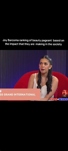Beauty pageant ranking of Jusa based on the impact that they are making in the society. 1-Miss earth 2-Miss world 3-Miss Universe 4-Mjss international 5-MGI 6-Miss Supranational #joybarcoma #chadkinis #fyp