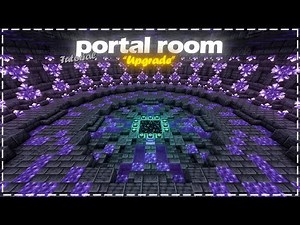 Minecraft Portal Room Upgrade | Tutorial