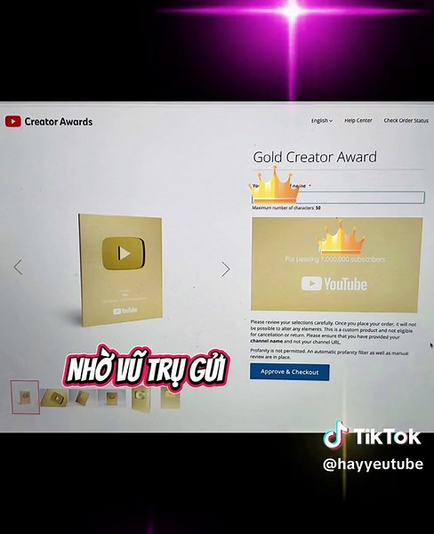 Thông điệp từ vũ trụ gửi tới các homie ! Nhận nút vàng tiếp theo ! #lamyoutubeviewngoai #lamyoutube #youtube #hayyeutube