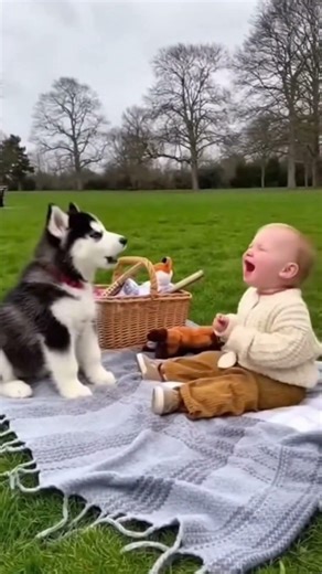 Husky howling #dog #husky