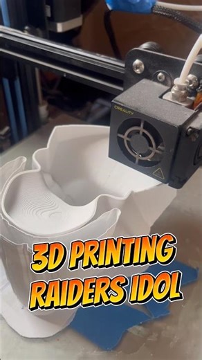 3D Printing Raiders Idol!!!