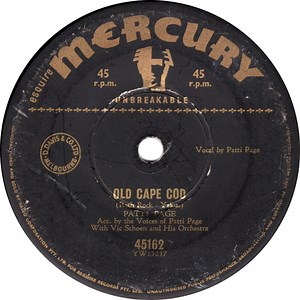 Patti Page - Old Cape Cod