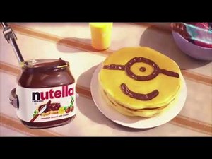 Nutella Minions Commercial 2017 Despicable Me 3 Pancakes