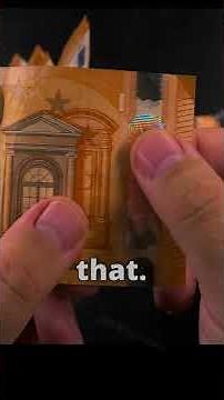 Check if a 50 Euro Note is Real Security Features and UV Light Part 3 - Full Video Linked