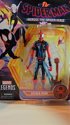 Marvel Legends Spider-Punk Unboxing & Pose Test 🎸 | The Rock Star Spider-Man Figure!