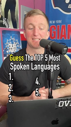 1.4M views · 539 reactions | Guessing the TOP 5 Most Spoken Languages!! #reels #world #languages #top5 #countries | The Makeshift Project | Facebook
