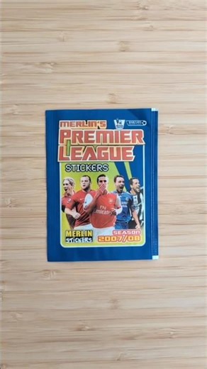 Opening Merlin Premier League 2007/08 Stickers #unboxing #unpacking #footballstickers
