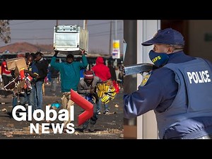 South Africa deploys army as protests erupt over jailing of former president Zuma