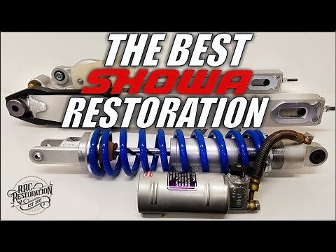 Honda CR250 Full Restoration - Part 4 - Showa Rear Shock Rebuild