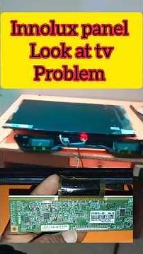 🔥T-Con & COF Repair Trick – Innolux Panel #4ktv #led #shorts