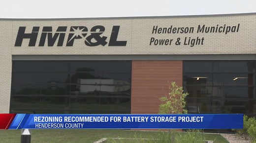 Rezoning recommended for Henderson battery storage project