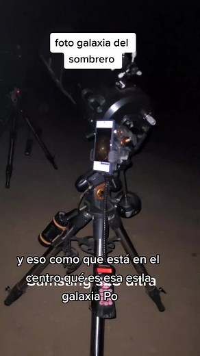 foto galaxia del sombrero con el Samsung s23 ultra y telescopio celeatron avx c8. #celestronavxc8 #celestron #benjatelescopio #campingvicuña #astroturismo #astroturismochile #telescopio #samsungs23ultra #galaxia #galaxiadelsombrero