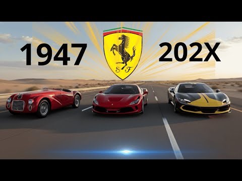 History and Development Journey of Ferrari Cars | From 1929 to Present