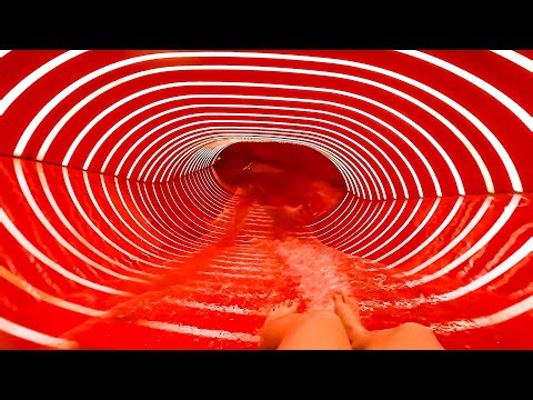 Inner Tube Water Slide at AquaMagis Waterpark Germany