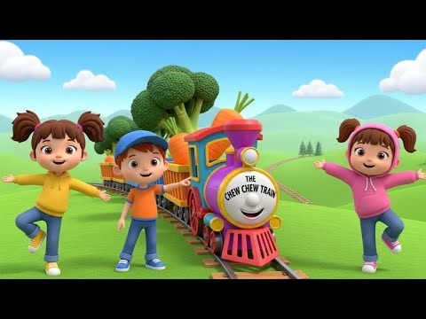 Chew Chew Train 🚂🎵🌈 | Happy LaLa