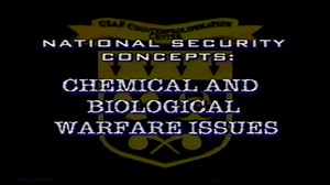 National Security Concepts: Chemical and Biological Warfare Issues
